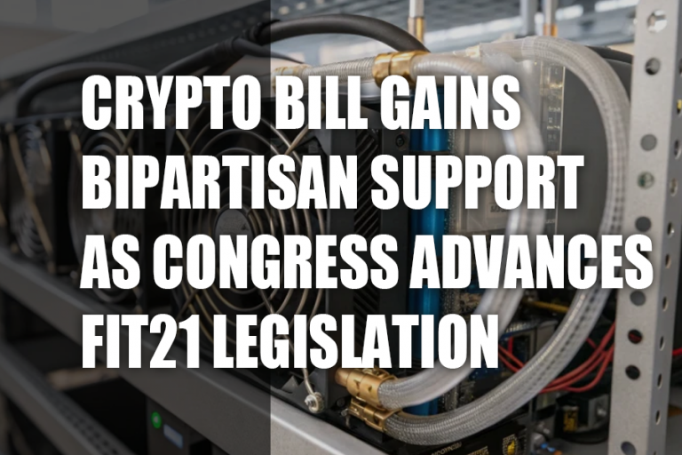 Crypto Bill Gains Bipartisan Support as Congress Advances FIT21 Legislation
