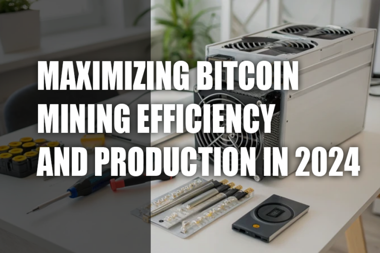Maximizing Bitcoin Mining Efficiency and Production in 2024